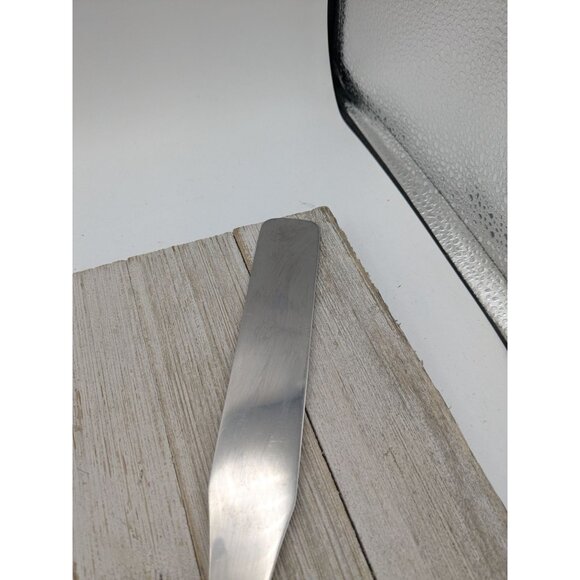 Vintage Household #2 Stainless Spatula Cake Icing Black Handle 13" - Picture 5 of 7